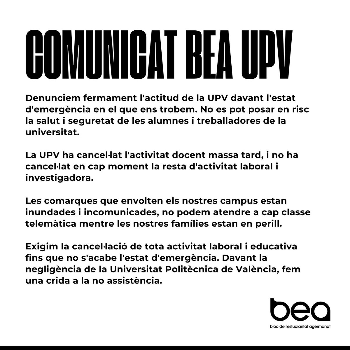 ‼️ COMUNICAT URGENT