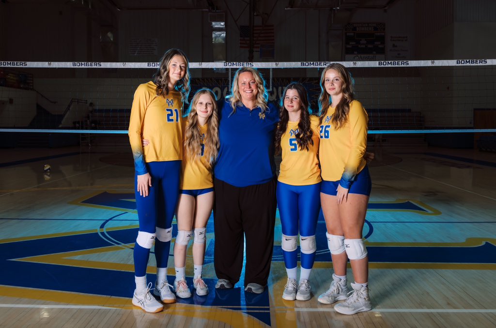 Lady Bomber Volleyball tweet media