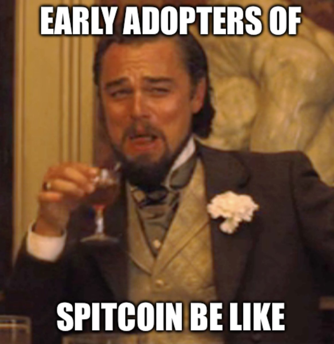 SpitCoin69's tweet photo. 1st meme!

#Crypto #cryptomarket #PepeArmy #dogearmy #Solana #MemeCoinSeason #memecoin https://t.co/2KbAMW1mgy