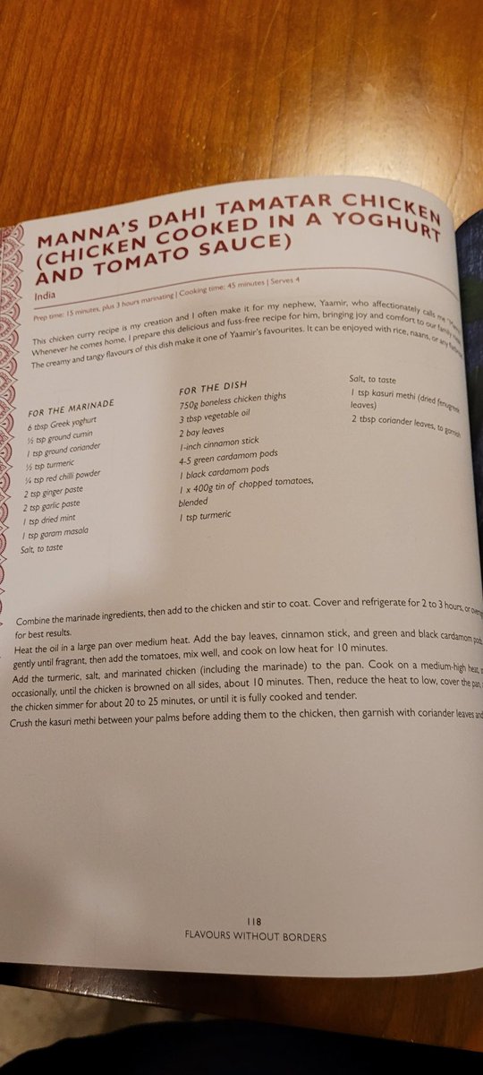 Shrabani Basu (@shrabanibasu_) on Twitter photo The actual cookbook recipe and my take! How close did I get <a href="/RadikalKitchen/">Radhika Howarth</a>? Dahi and Tamatar Chicken from Flavours Without Borders. Perfect easy midweek dinner. 🙂 The actual cookbook recipe and my take! How close did I get <a href="/RadikalKitchen/">Radhika Howarth</a>? Dahi and Tamatar Chicken from Flavours Without Borders. Perfect easy midweek dinner. 🙂
