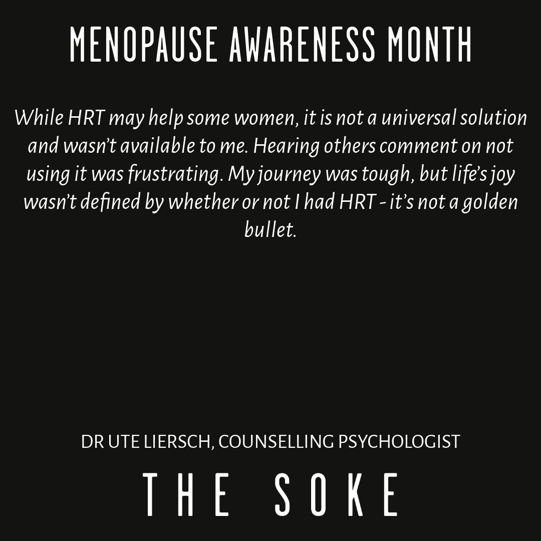If you’d like to speak to someone about perimenopuase, menopause or any issue that’s affecting your mental health as a woman, do get in touch.

T: 020 7139 5051
E: reception@thesoke.uk
W: thesoke.uk/soke-women

#mentalhealth #menopause #perimenopause #menopausementalhealth