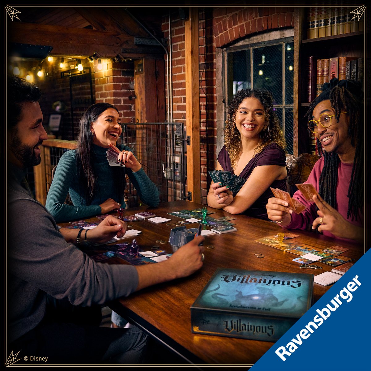 RavensburgerNA's tweet photo. Disney Villainous: Introduction to Evil is your gateway to the most cunning  game of them all! Achieve your sinister objective as Disney's Maleficent, Ursula, Captain Hook, or Prince John

Start your Villainous Journey today: https://t.co/gENZtphlsg

#Disney #IntroductionToEvil https://t.co/TWjTgc9FQs