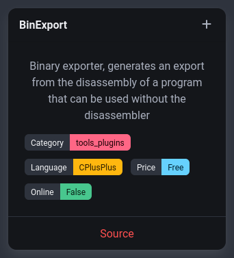 rawsec_cyber's tweet photo. New tools were added on the #Rawsec #Cybersecurity Inventory
@noraj_rawsec added
๐ Quokka by @quarkslab
๐ BinDiff by @GoogleOSS
๐ BinExport by @GoogleOSS
๐ Shovel by @ANSSI_FR
https://t.co/5X5G460dwV https://t.co/dqiy9zM76P