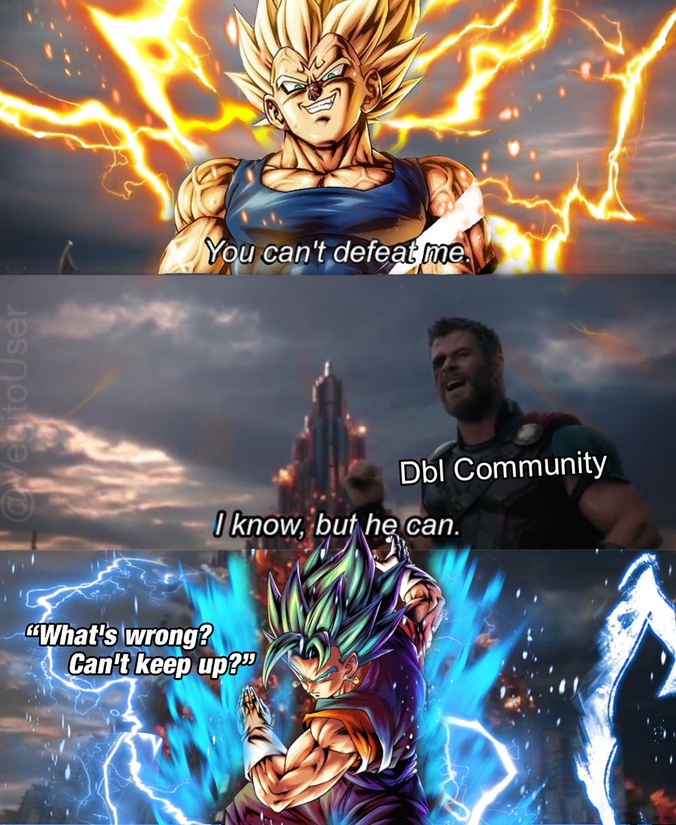 VegitoUser's tweet photo. 🐲Ultra Majin Vegeta is UVB Food
#DBLegends https://t.co/1XD8WTEPO7