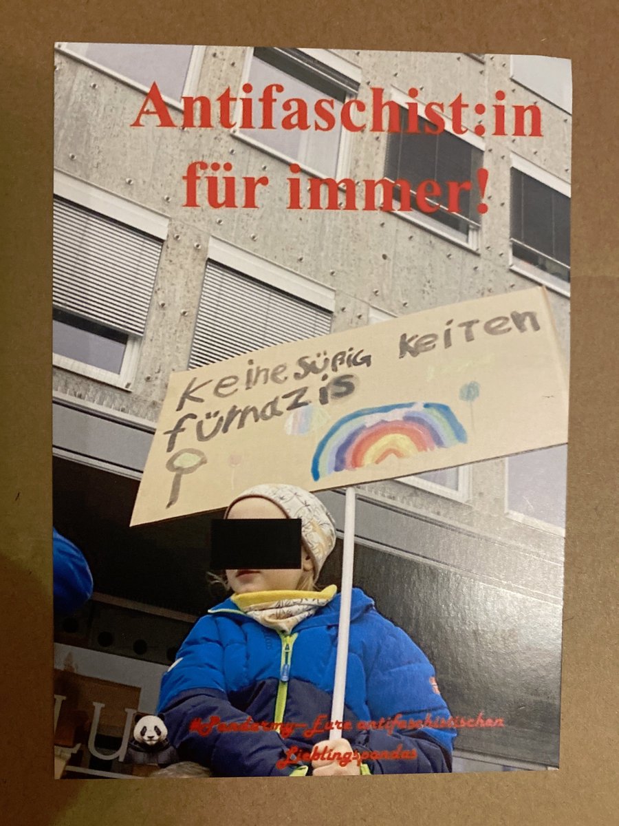 MaltusPanda's tweet image. Die neuen #Pandarmy #Aufkleber und #Postkarten sind da! 😍😍😍😍
#fcknzs #fckafd