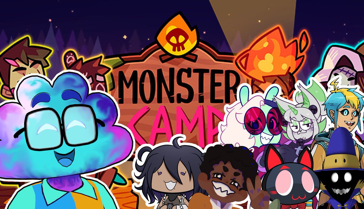 👹🏕️MONSTER CAMP COLLAB IS HAPPENING!!🏕️👹

I've gather a couple of buddies of mine and we're gonna be playing through Monster Camp together! Everyone will be getting a chance to get with their monster crushes!💖

See you all tonight @ 8pm EDT ⏰
