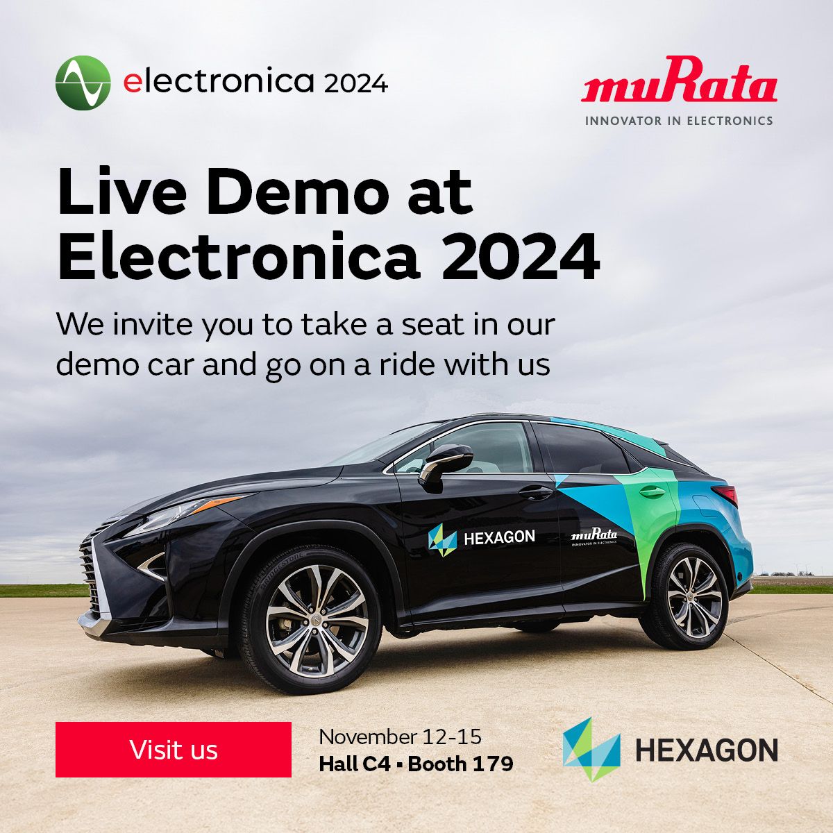 Join us in Munich to experience the future of autonomy in our demo alongside <a href="/MurataEurope/">Murata Electronics</a> during #electronicafair! Our demo showcases our platform-agnostic positioning software and centimetre-level correction services. See it firsthand at #electronica2024!
#electronicafair