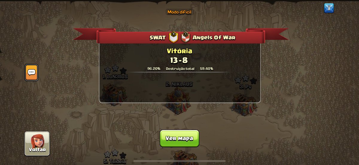 3 great wars, 3 great victories!💪🏾
 
<a href="/EntropyGaming/">Entropy</a>  by <a href="/wcl_warriors/">WARRIORS CHAMPIONS LEAGUE</a> ✅

#teamcalvo by #WlCup✅

#angelsofwar by #PtBrCup2 <a href="/RAFACLASHYT1/">RAFA CLASH / PT BR CUP / RAFA CUP</a>  ✅

GG CLÃ💪🏾! Vamos por mais sempre!🦅

#GOSWAT🚀🦅