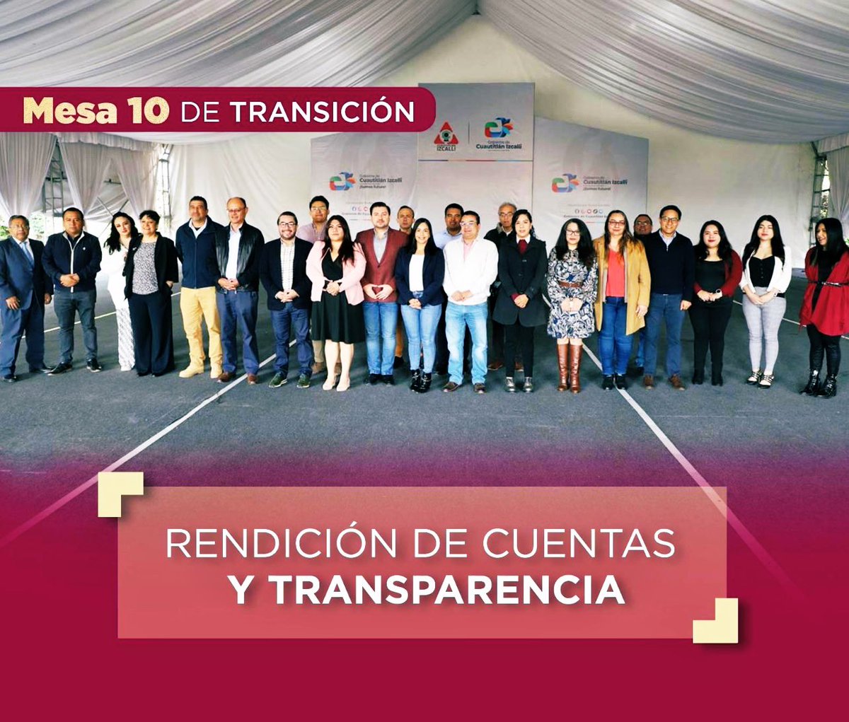 Acompañé a Daniel Serrano en la décima mesa de transición, respaldando plenamente la gestión que pronto habremos de iniciar. En esta reunión, reafirmamos nuestro compromiso con un gobierno transparente y responsable, que optimice cada recurso en beneficio de los izcallenses. Bajo