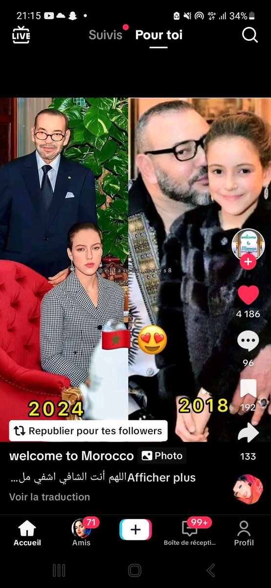 Moors212's tweet photo. Une princesse et Un père, un roi et sa fille .
#leMaroc https://t.co/J51ErDTgGZ