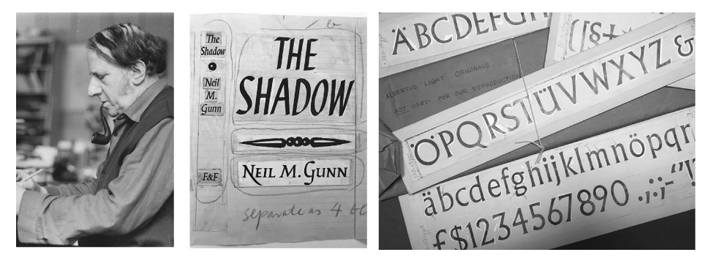 Happy birthday Berthold Wolpe. The award-winning type designer, typographer, illustrator &amp; educator, famous for his book covers for Faber &amp; Faber as well as his myriad typeface designs, born today in 1905. #typedesign #bookdesign