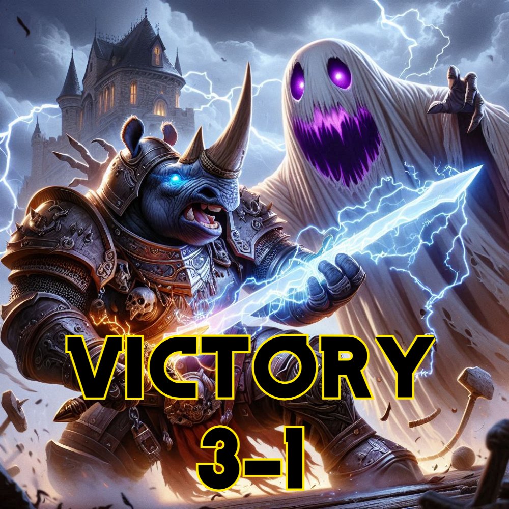 TunderingRhinos (@tunderingrhinos) on Twitter photo The Rhinos charged right through <a href="/YuureiEsport/">Yuurei Esport</a>
Leaving nothing but ghostly dust in our wake!
GGs to our spectral opponents! The Rhinos charged right through <a href="/YuureiEsport/">Yuurei Esport</a>
Leaving nothing but ghostly dust in our wake!
GGs to our spectral opponents!