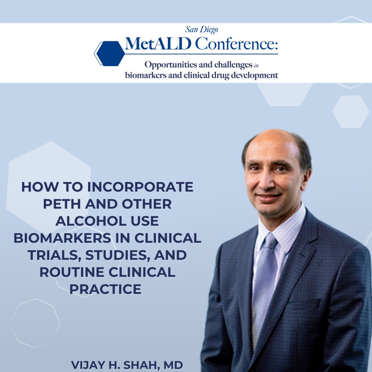 MetALD Conference (@metaldconf) on Twitter photo Dr. Vijay H. Shah is teaching you how to incorporate PEth and other biomarkers in clinical trials, studies and routine clinical practice. Join him at MetALD Conference on November 14th. Register at loom.ly/dbXQxmA. <a href="/Dr_Vijay_Shah/">Vijay Shah</a> Dr. Vijay H. Shah is teaching you how to incorporate PEth and other biomarkers in clinical trials, studies and routine clinical practice. Join him at MetALD Conference on November 14th. Register at loom.ly/dbXQxmA. <a href="/Dr_Vijay_Shah/">Vijay Shah</a>