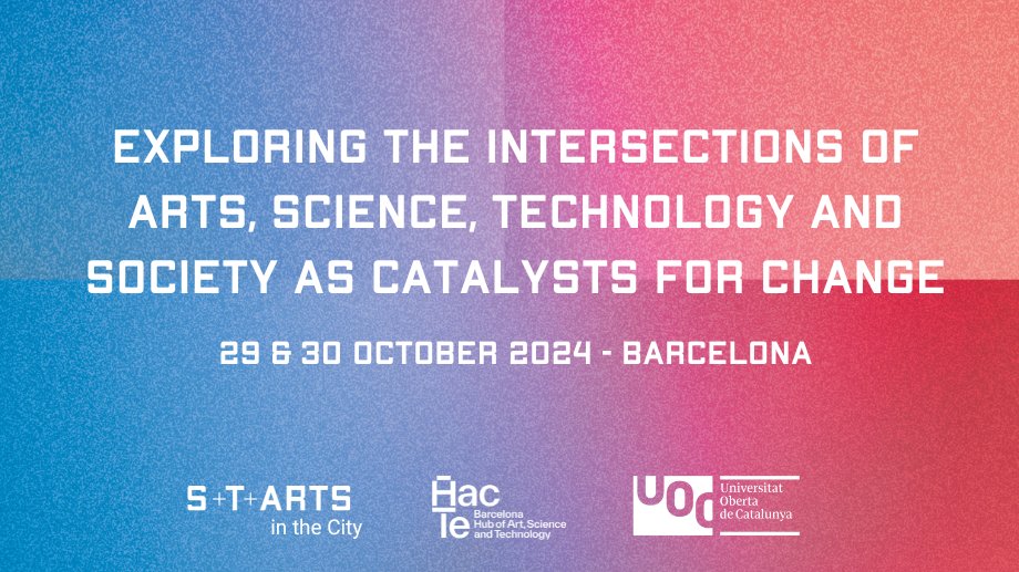 Javier Forment @javijevi.bsky.social (@javijevi) on Twitter photo Hay instituciones, como la <a href="/UOCuniversidad/">UOCuniversidad</a>, que sí apuestan por la colaboración #ArteCiencia, no como la actual dirección del Centre del Carme de Valencia, que hizo cancelar la residencia <a href="/ARtIBMCP/">AR(t)IBMCP</a> al retirar la cofinanciación prometida por la anterior starts.eu/starts-symposi… Hay instituciones, como la <a href="/UOCuniversidad/">UOCuniversidad</a>, que sí apuestan por la colaboración #ArteCiencia, no como la actual dirección del Centre del Carme de Valencia, que hizo cancelar la residencia <a href="/ARtIBMCP/">AR(t)IBMCP</a> al retirar la cofinanciación prometida por la anterior starts.eu/starts-symposi…