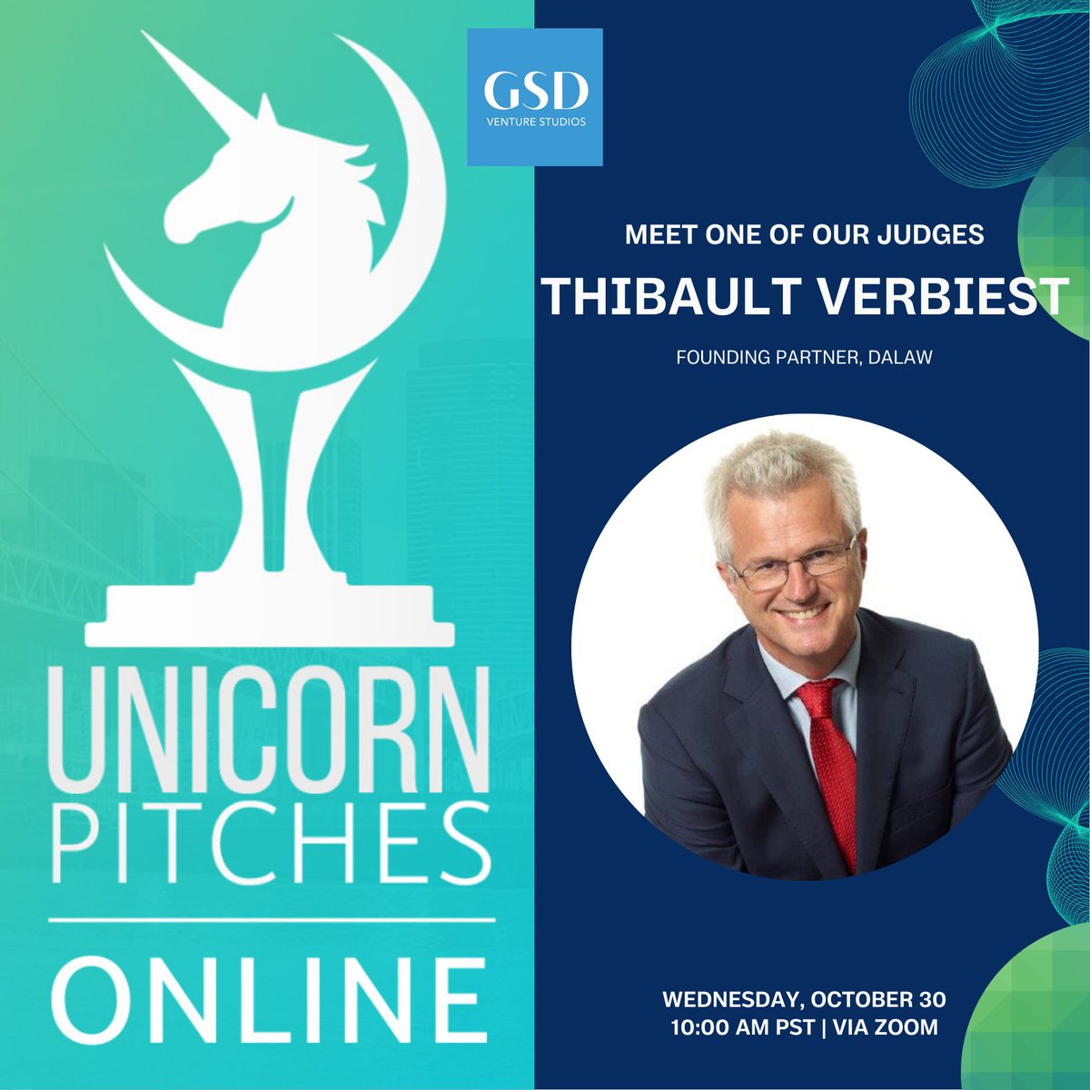 GaryFowlerGSD's tweet image. Meet Thibault Verbiest, Founding Partner at Dalaw &amp;amp; #GSDDemoDay judge.

Secure your spot by registering here: unicorn.events/46059021/

#GaryFowler #GSDSuperScaler #GSD #ThibaultVerbiest #Dalaw