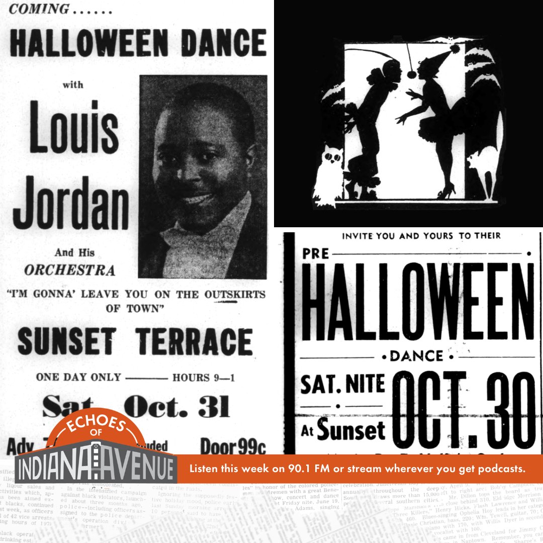 This week on #EchoesOfIndianaAvenue, celebrate Halloween with a spooky playlist of music featuring artists who performed on the Avenue.

Tune in for on Sundays at 7 p.m. and Thursdays at 8 p.m. #OnWFYI 90.1
Stream more with the podcast: link.chtbl.com/EchoesWFYI
#IndianaSounds #NPR