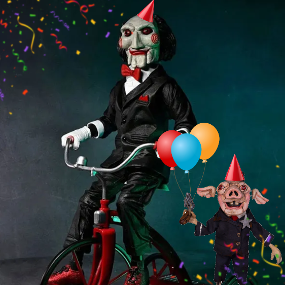 notMrWhannell's tweet photo. Happy birthday Saw! https://t.co/iGlH3CrQOn