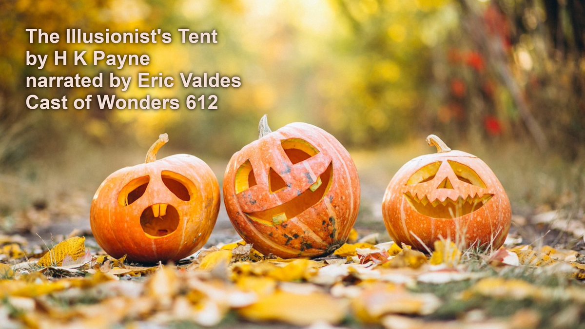 *thud thud thud* on the <a href="/PodCastle_org/">PodCastle</a>  door:

Trick or treat!!!!

castofwonders.org/2024/10/cast-o…