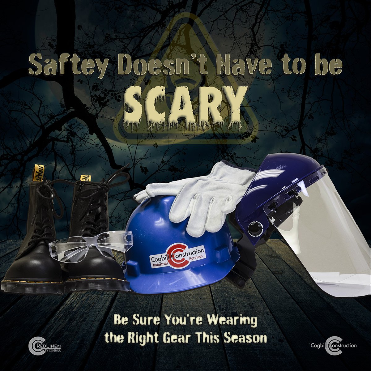 CogbillConstruc's tweet image. 🎃 Safety doesn’t have to be spooky! 👷‍♂️ At Cogbill Construction, safety is our top priority all year round. From protective gear to strict protocols, we keep everyone safe—on the job and off! Stay safe this Halloween! 🛠️
📞 (409) 768-1419
💻 CogbillConstruction.com
#Halloween