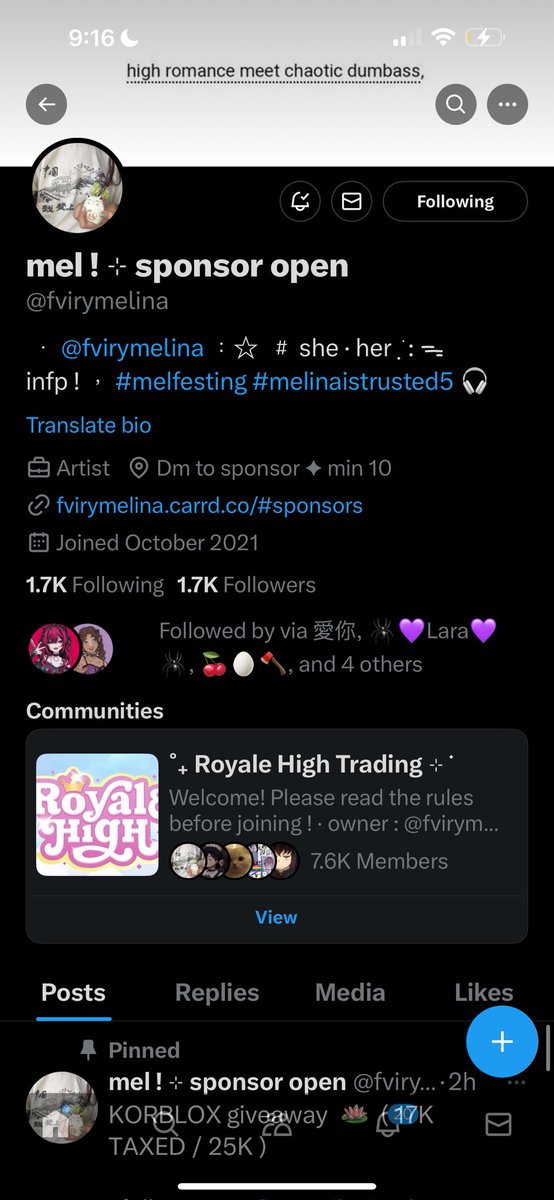 NaomiLegendAlt's tweet photo. @fvirymelina @UnguiltySoul RAAAAHHHHHH OMGGG GL TO EVERYONEEE #melfesting SO HARDDDD✨✨✨ @jasxm0n https://t.co/OmsAnzlKXs