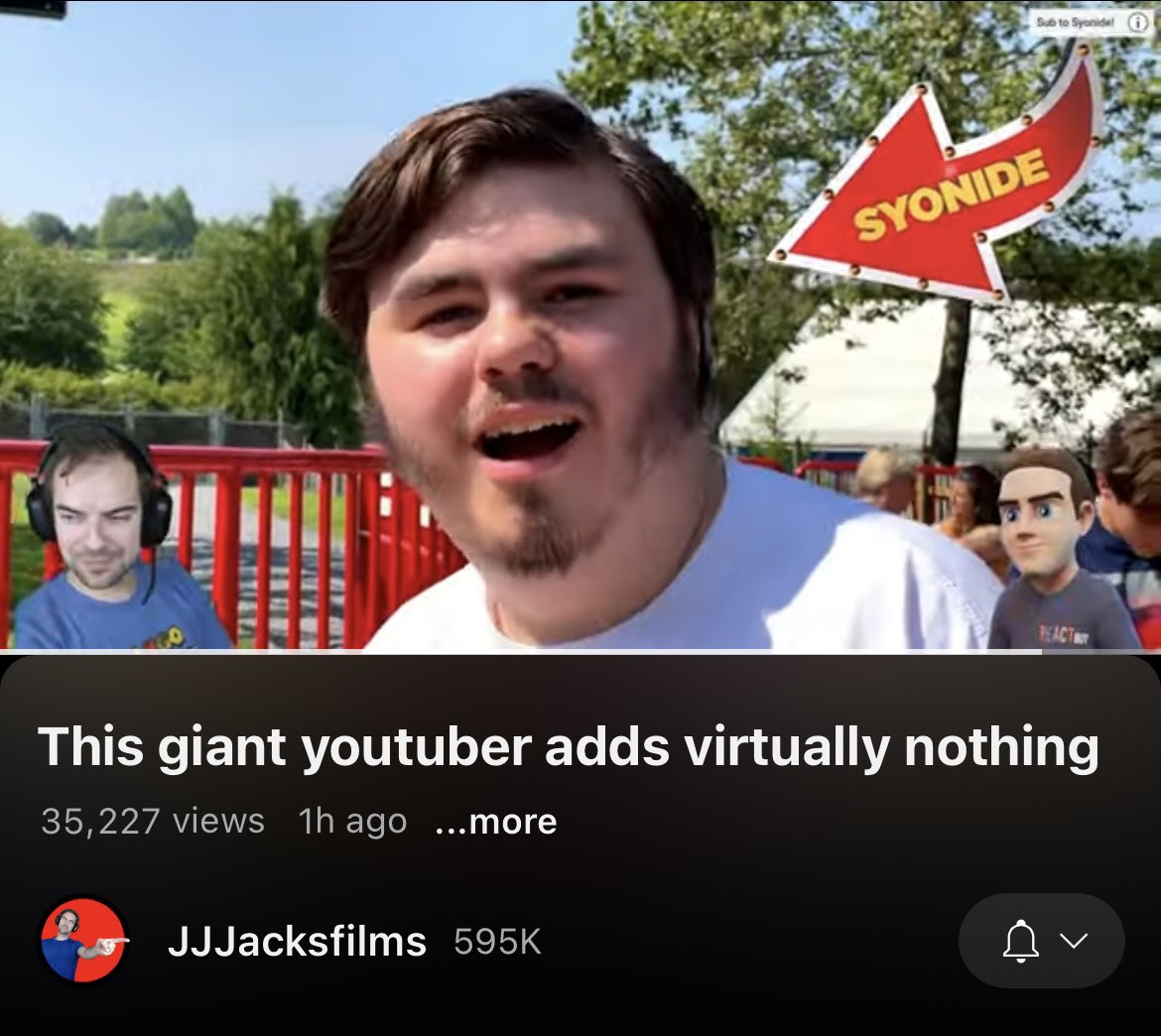 JustThatPanGurl's tweet photo. @SyonideMusic on the JJJacksfilms video?????? https://t.co/PwcZNmfUs7