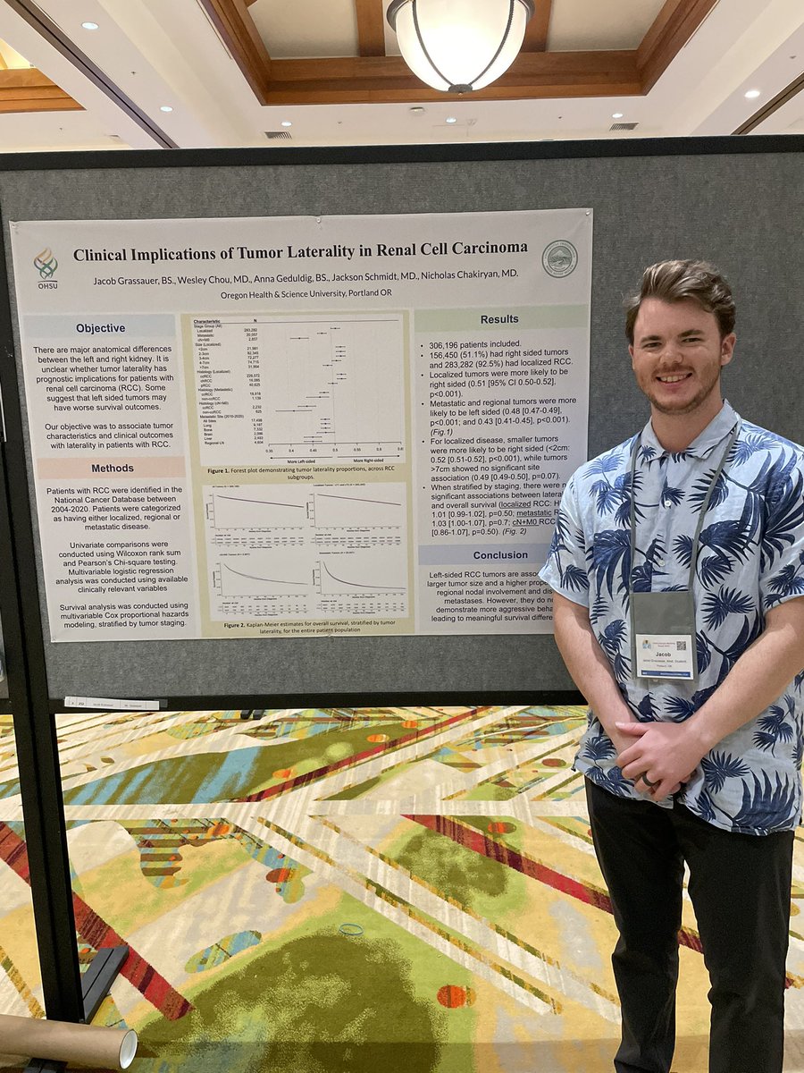 OHSU Urology (@ohsuurology) on Twitter photo All-star MS Jacob Grassauer <a href="/OHSUSOM/">OHSU School of Medicine</a> presenting his work with <a href="/OHSUUroRes/">OHSU Urology Residents</a> <a href="/WesleyChou4/">Wesley Chou</a> <a href="/jaxschmidty/">Jackson Schmidt</a> on tumor laterality in renal cell carcinoma <a href="/auawest/">Western Section AUA</a> <a href="/AmerUrological/">Amer. Urol. Assn.</a> WSAUA24 All-star MS Jacob Grassauer <a href="/OHSUSOM/">OHSU School of Medicine</a> presenting his work with <a href="/OHSUUroRes/">OHSU Urology Residents</a> <a href="/WesleyChou4/">Wesley Chou</a> <a href="/jaxschmidty/">Jackson Schmidt</a> on tumor laterality in renal cell carcinoma <a href="/auawest/">Western Section AUA</a> <a href="/AmerUrological/">Amer. Urol. Assn.</a> WSAUA24