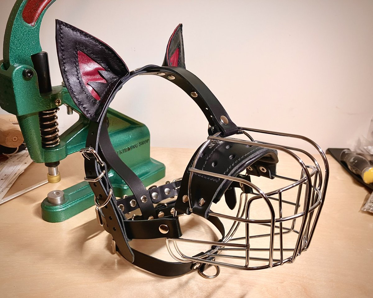 dopeminexxx's tweet image. Ears finished π₯° I think the muzzle is finally all done