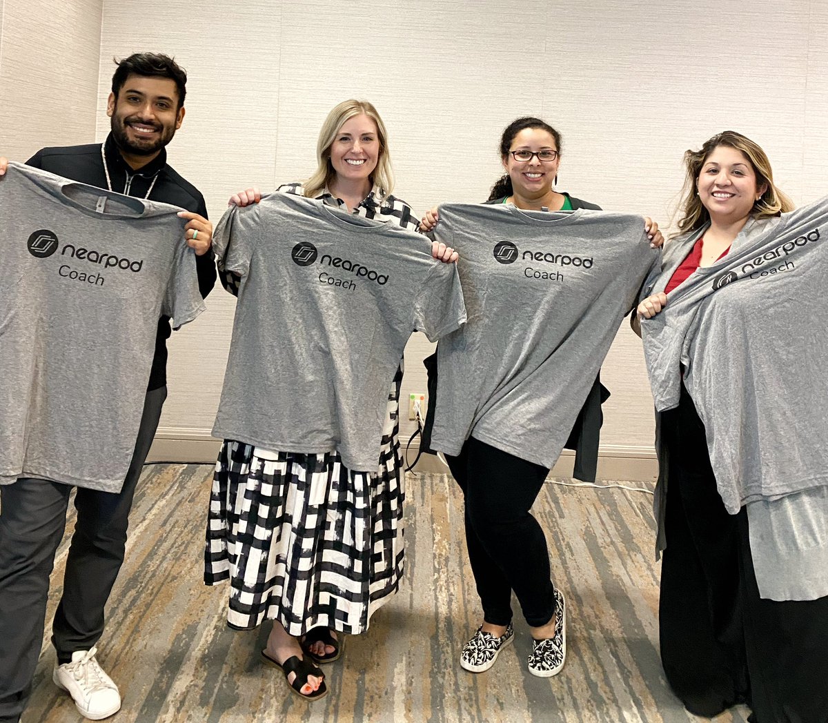 Our DLT team and some of our Social Studies IDFs are newly certified <a href="/nearpod/">Nearpod</a> Coaches! 

We cannot wait to continue sharing the power of using Nearpod in our <a href="/gisdnews/">Garland ISD</a> classrooms to improve student engagement and using real-time data to monitor and adjust.

<a href="/MsV_TX/">Stephanie Villarreal, M.Ed.</a>