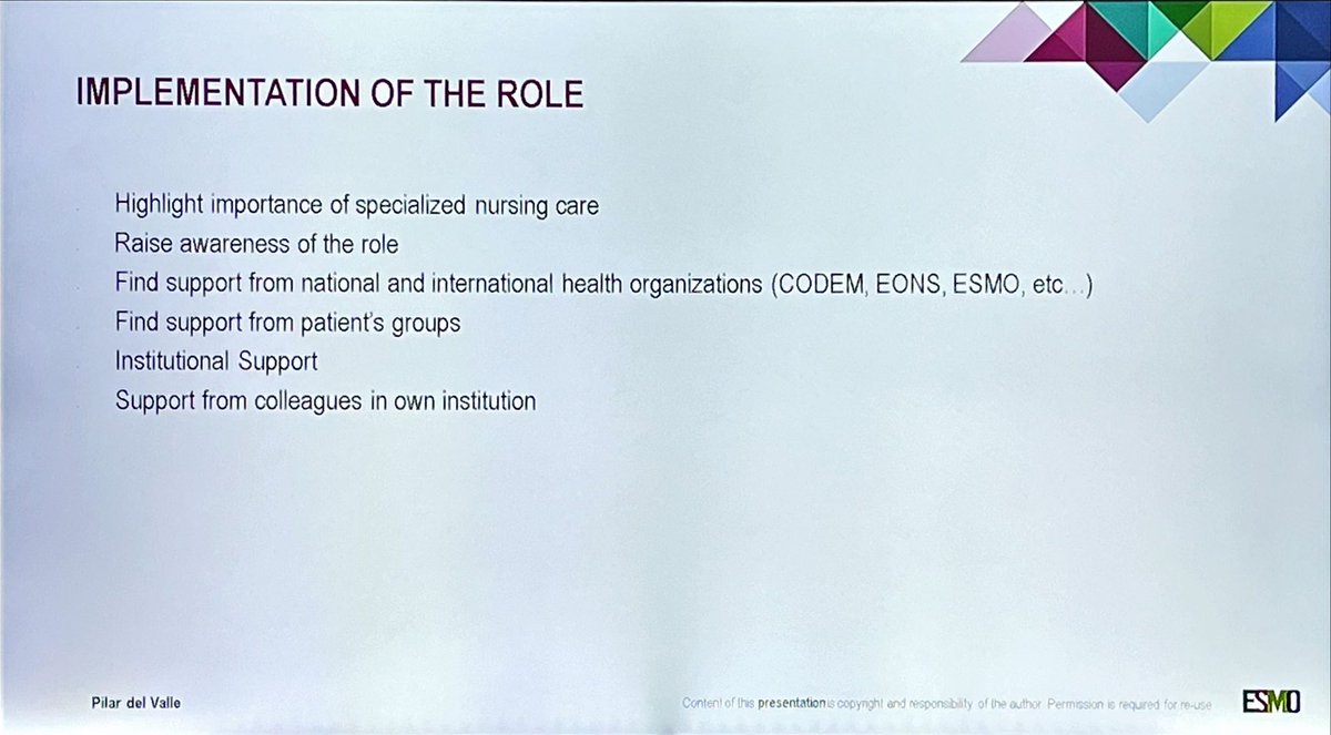 DrAngelaLamarca's tweet image. One of the important reflections from the @myESMO #AdvancedCourse in #BiliaryCancers 2024 was the role of the #NurseSpecialist
@piluca_120 presented her experience in the UK and highlighted the urgent #need to stablish these #roles for cancer care in other countries
1/3🧵