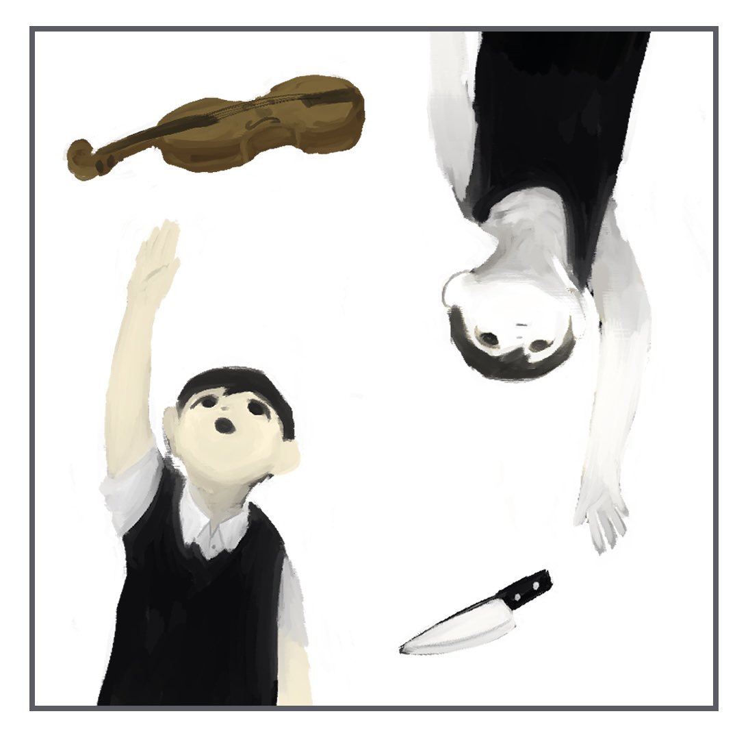 solutoco's tweet photo. 30. Violin

#Inktober #inktober2024 #OMORI #OMORIFANART https://t.co/7FO4g17Gfk