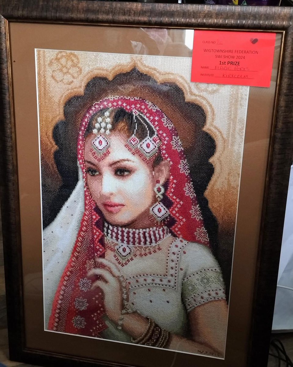 DgcLearning's tweet photo. ๐ ๐ฃ Congratulations to our tutor, Marie who was awarded first prize for her amazing cross stitch at the women's institute federation show at green valley Castle Kennedy! ๐๐ป ๐๐ป
#healthandwellbeing
#toptutor
#lifellonglearning https://t.co/QeRpZ914dF