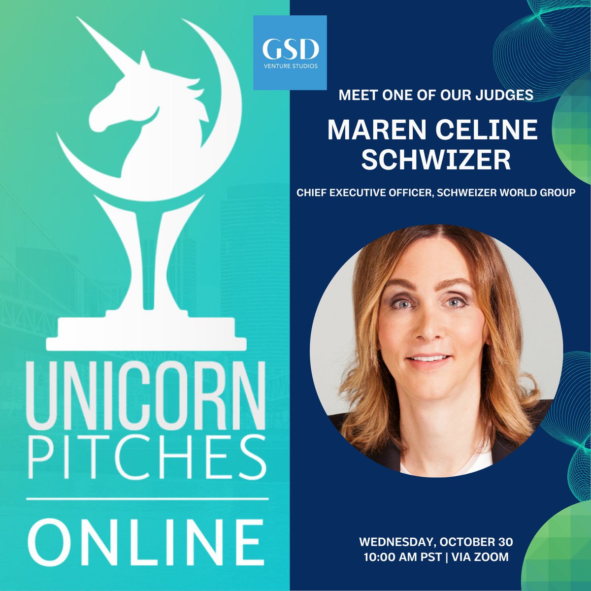 GaryFowlerGSD's tweet image. Meet Dr. Maren Celine Schweizer, Chief Executive Officer at Schweizer World Group &amp;amp; #GSDDemoDay judge.

Secure your spot by registering here: unicorn.events/46059021/

#GaryFowler #GSDSuperScaler #GSD #DrMarenCelineSchweizer #SchweizerWorldGroup