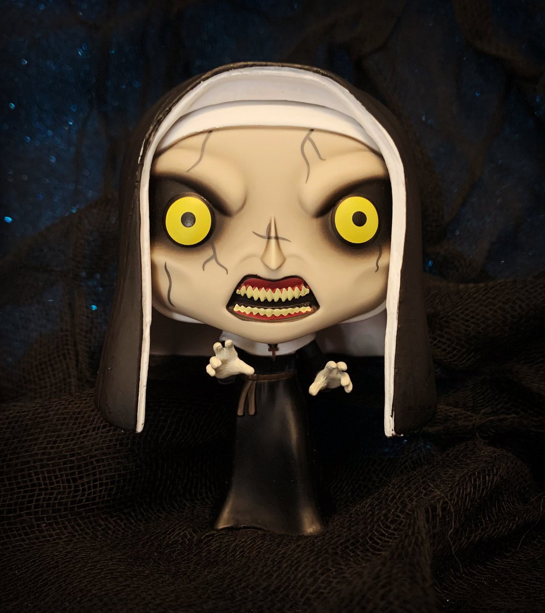 kutiebeck's tweet image. Oct 29th Spooky 😱 @originalfunko #funkophotoadaychallenge #funkoween #funkofrights #funko #thenun #halloween