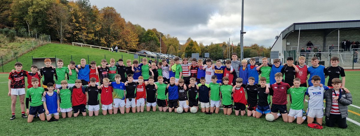 Close to 60 U13 footballers in for a final series of games before a 2025 <a href="/OfficialCorkGAA/">Cork GAA</a> North U14 Winter training panel is selected.

These lads have made a huge effort and have developed nicely  since we first gathered at Easter! 

Well done lads - we'll keep on building!💪👏
