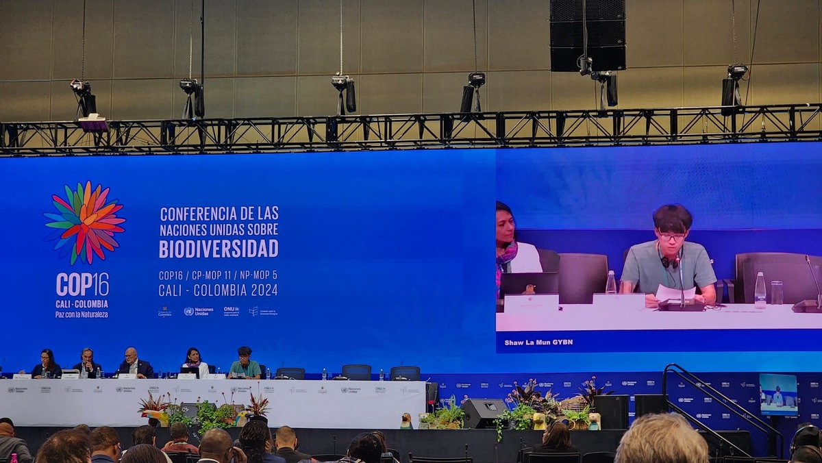 Commission for Environmental Cooperation (@cecweb) on Twitter photo 'Let us leave this #COP16 not with empty promises, but with bold commitments and concrete strategies and actions that will fundamentally reshape our relationship with nature at every level—only then will we find peace.'
—Shaw La Mun, Global Youth Biodiversity Network <a href="/GYBN_CBD/">Global Youth Biodiversity Network (GYBN)</a>, 'Let us leave this #COP16 not with empty promises, but with bold commitments and concrete strategies and actions that will fundamentally reshape our relationship with nature at every level—only then will we find peace.'
—Shaw La Mun, Global Youth Biodiversity Network <a href="/GYBN_CBD/">Global Youth Biodiversity Network (GYBN)</a>,