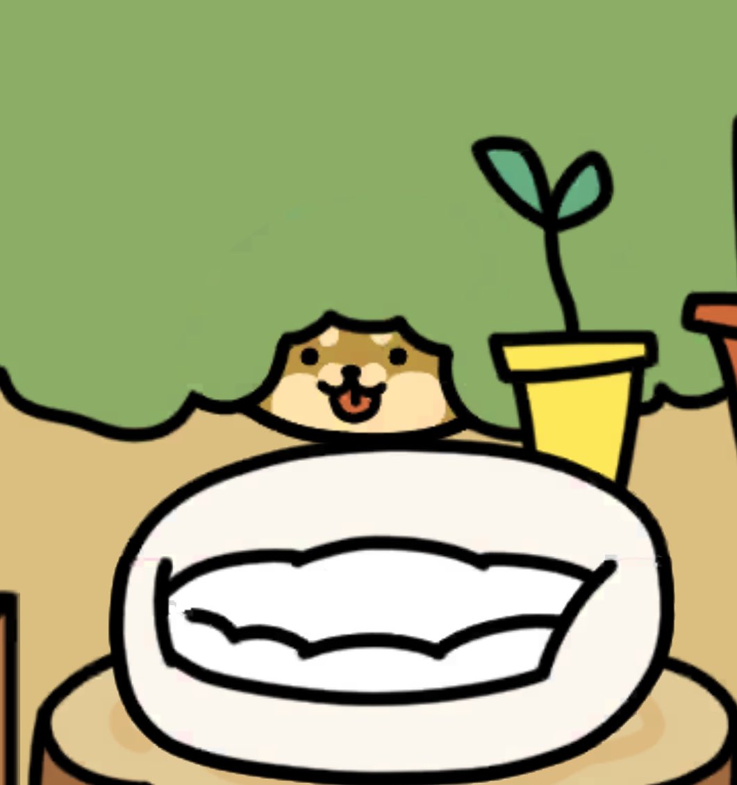 meeliebones's tweet photo. I’m in love with the dog in the bushes in Neko Atsume 2 https://t.co/FJPF0Vplmp