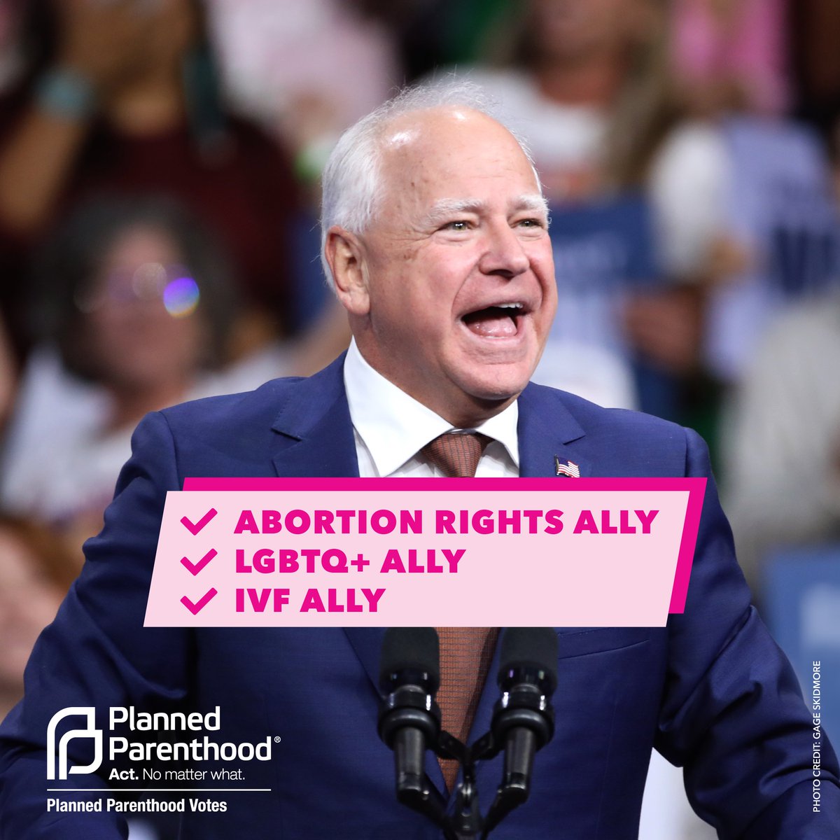 We need an #ally in the White House, and there’s only one man who fits the bill — Tim Walz.

JD Vance could literally never.