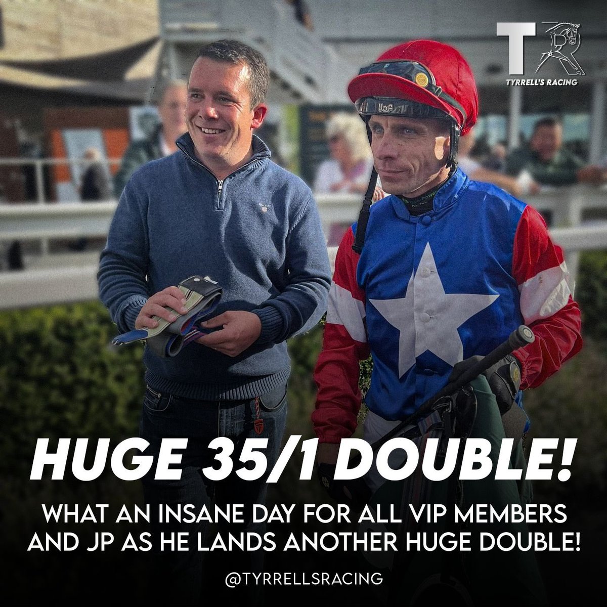 Two (plus one) bets, two winners

🥇 CROCODILE POWER 3/1

🥇 MUDDY LYNN 9/1 (10p R4)

💣 35/1 Double 

🧌 aNy WoN cAn TiP fAvERuts

9 Winners from last 10 Bets 🔥🔥🔥
