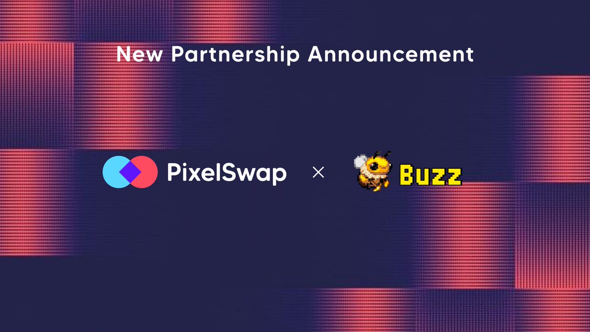 Digital_Diary1's tweet image. 📑 Exciting news! @PixelSwap_io proudly partners with @BuzzWeb3_ to ignite a GameFi revolution for Web3 Bees! 🐝

🔗 As the first modular and upgradeable DEX on #TON Network, #PixelSwap harnesses a unique math library and smart contracts for an innovative weighted pool feature.…