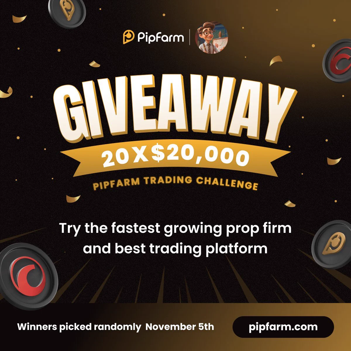 Giveaway PipFarm 