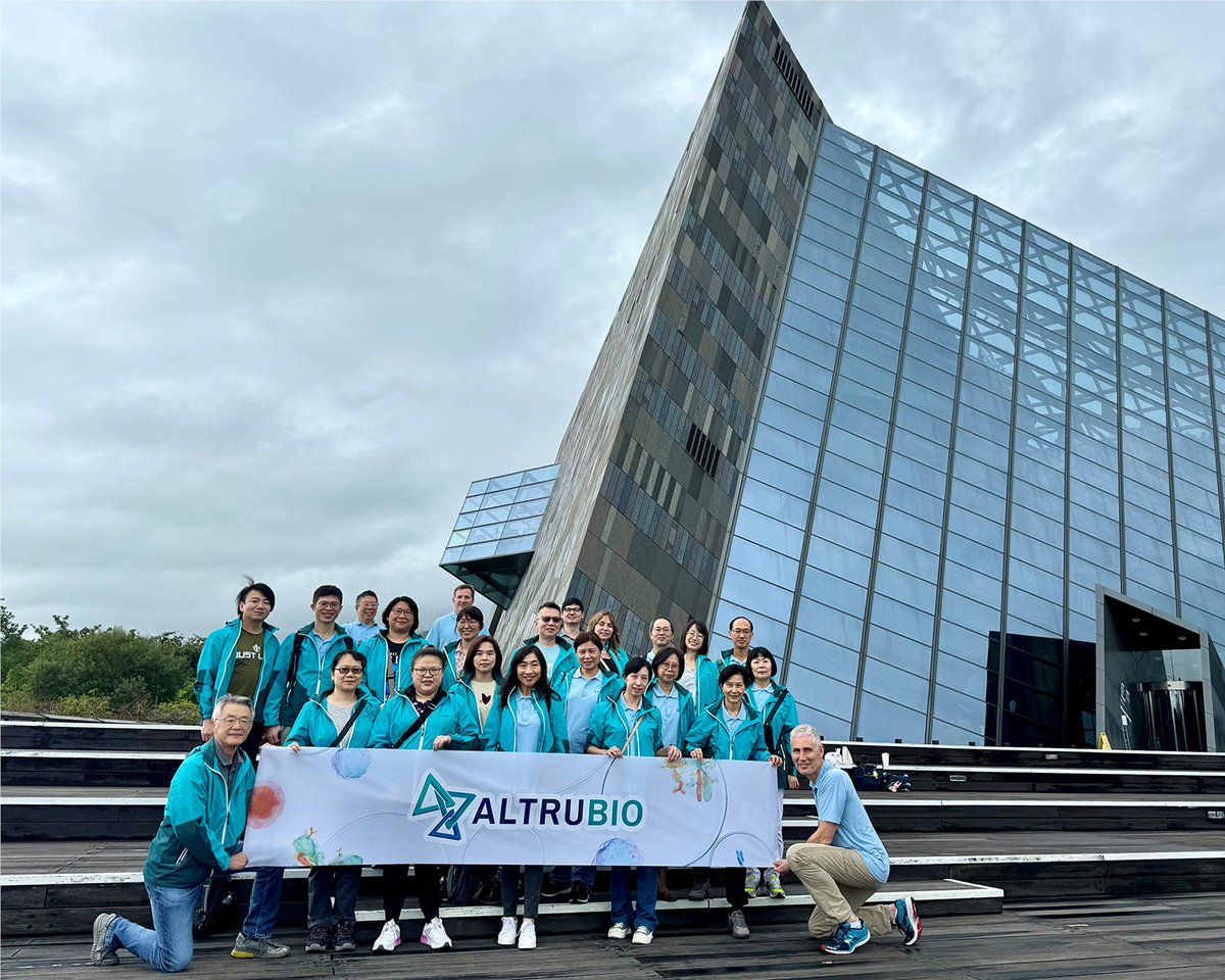Our leadership team recently visited our research group in Taiwan. As one team, we embrace open-minded thinking in a fun, creative, and supportive environment, working together to bring innovative treatments to patients.

Being together was truly inspiring! #AltruBioCulture