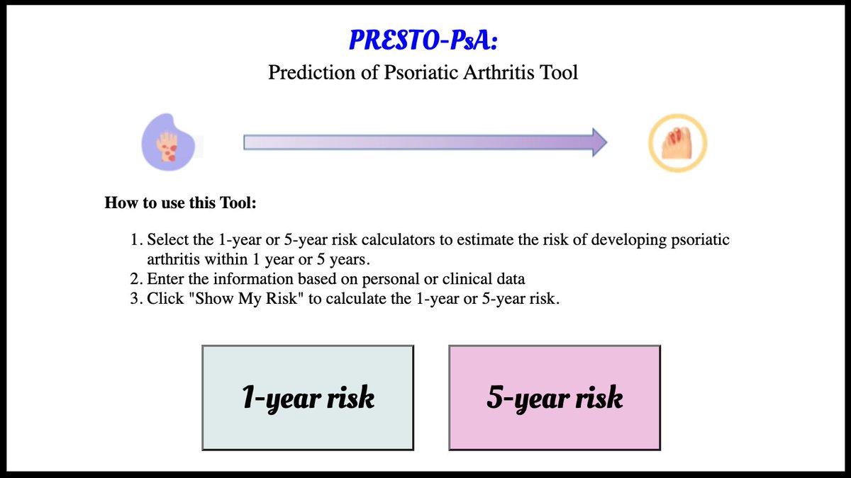 Arthritis Broadcast Network (@arthritisnetwrk) on Twitter photo On #WorldPsoriasisDay, learn about a prediction tool developed by a research team led by Dr. <a href="/lihi_eder/">Lihi Eder</a> called PRESTO that is helping #psoriasis patients identify their risk for #psoriaticarthritis: arthritisbroadcastnetwork.org/world-psoriasi…
@PsoriasisCanada @Psoriasis_CAPP <a href="/NPF/">National Psoriasis Foundation</a> <a href="/PsoriasisIFPA/">IFPA</a> On #WorldPsoriasisDay, learn about a prediction tool developed by a research team led by Dr. <a href="/lihi_eder/">Lihi Eder</a> called PRESTO that is helping #psoriasis patients identify their risk for #psoriaticarthritis: arthritisbroadcastnetwork.org/world-psoriasi…
@PsoriasisCanada @Psoriasis_CAPP <a href="/NPF/">National Psoriasis Foundation</a> <a href="/PsoriasisIFPA/">IFPA</a>