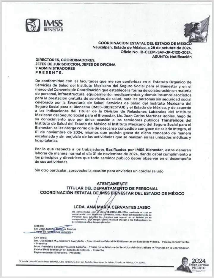 HonorariosSSPDF's tweet photo. @Claudiashein Los de contratos precarios aún con base OPD @IMSS_BIENESTAR seguimos siendo DISCRIMINADOS y tratados como de segunda no hay pago del día del trabajador ni profesionalización es una burla para nosotros? @CNDH @Claudiashein https://t.co/DpSjFnnkGo