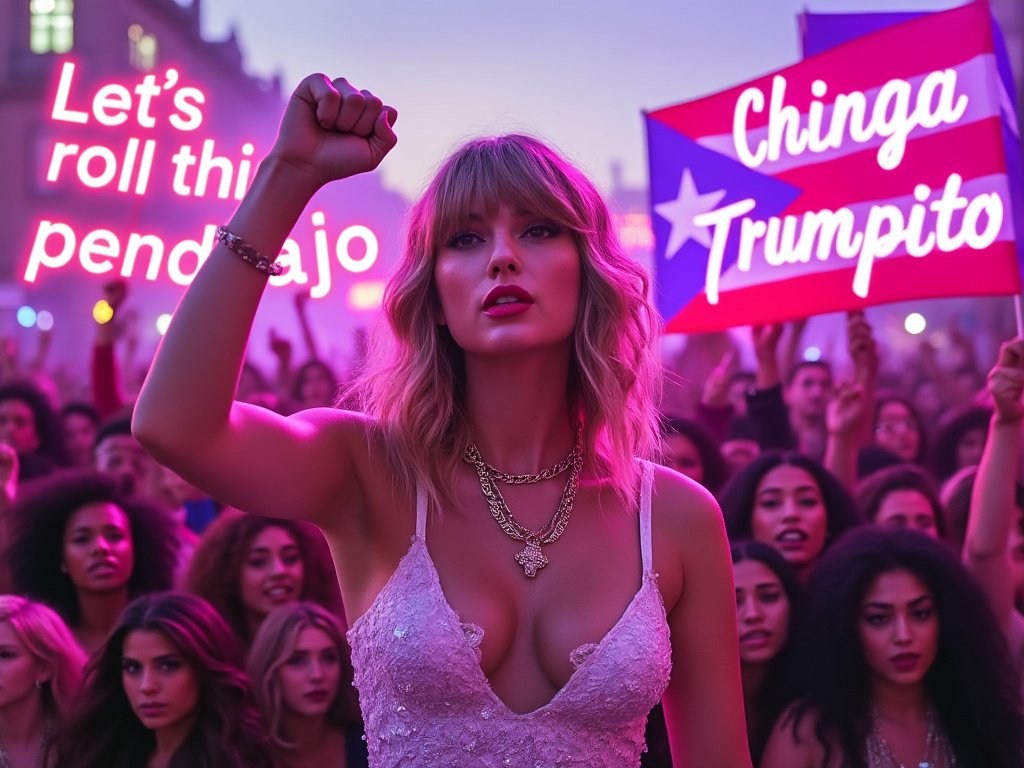Brian_3000's tweet photo. Let's Roll this Pendejo! The swifties estan en fuego! Swifties are ired up about the racist POS maga party! Let's smoke this stale cheeto! #TaylorSwift #LatinasForHarris #PuertoRicoPride #SwiftiesUnite #Harris2024 #IslandVibes #PRStrong #SwiftieLove #LatinaPower #VoteForChange #TaylorForPuertoRico #RepresentationMatters #IslandFam #SwiftiesForHarris #LatinaVoices #PRInTheHouse #SwiftieSupport #HarrisAndPR #EmpowerLatinas #TaylorAndUs #PuertoRicoLove #VoteLatina #SwiftieSquad #HarrisForAll #IslandUnity #TaylorsArmy #PR4Harris #LatinaLeaders #SwiftiesRise #TogetherForPR #Vote2024https://www.nme.com/news/music/taylor-swift-fans-hit-back-at-tony-hinchcliffe-calling-travis-kelce-the-next-o-j-simpson-at-trump-rally-3807400