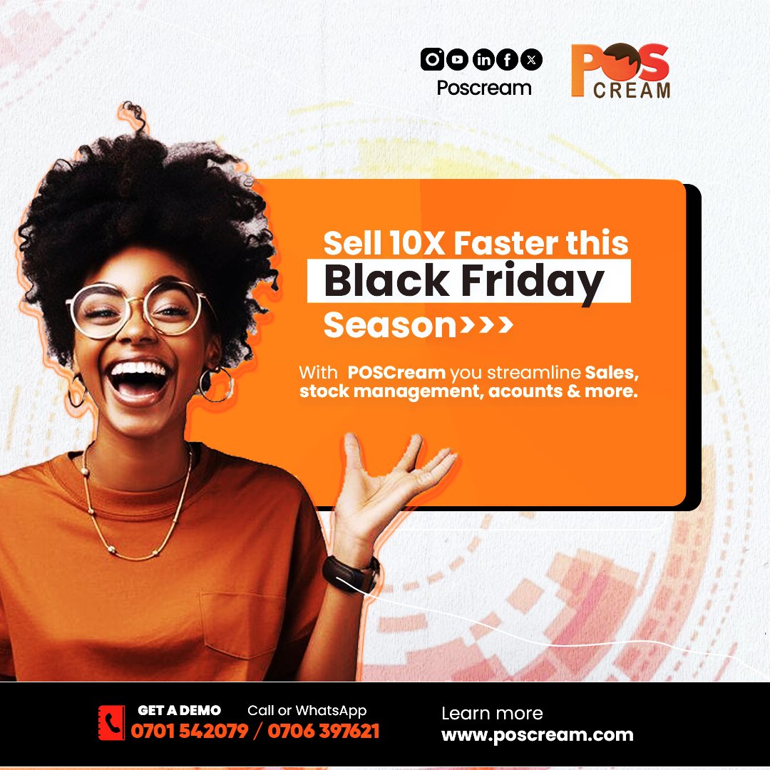 nugsoft's tweet photo. 👉✅With #POSCream, your customers are attended to quickly, professionally, and with more trust
Whether you own a shop, a Pharmacy, a Wholesale, or a Supermarket Join Hundreds of Businesses using POSCream to manage their #sales, #credit, #inventory, #expenditure, and more all in a few clicks,
🙌Super-handy, and
🔓Super-safe
To learn more, Visit
https://t.co/1GVYWdGs4l
Call/WhatsApp
+256 -701-542-079 or
+256-706-397621