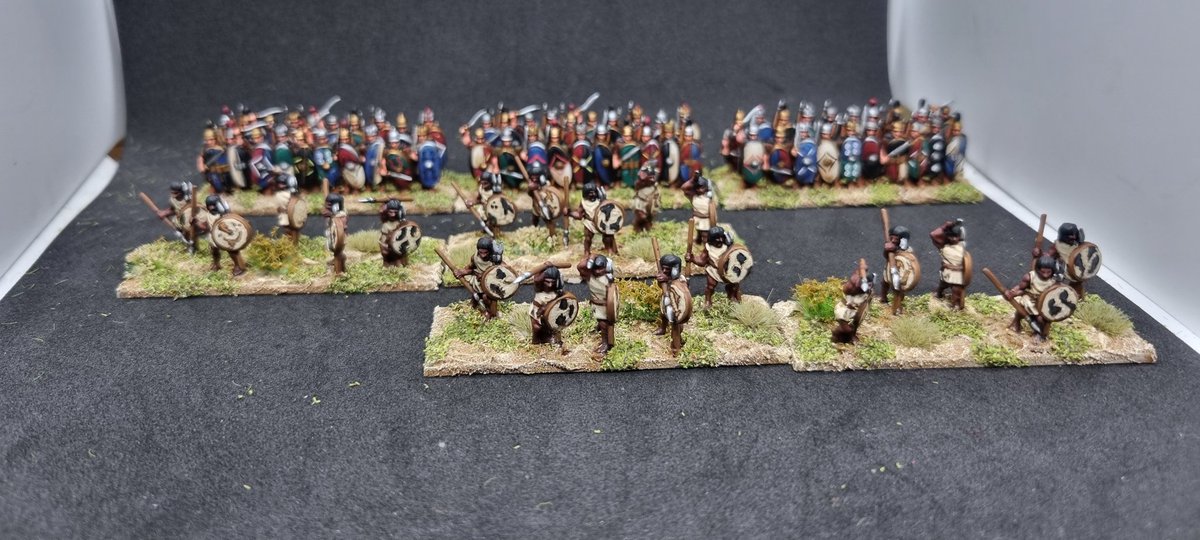 dice_go_bad's tweet photo. Finished some Iberian Scutarri and Numidian javelin armed skirmishes. https://t.co/tI7lNN1fOu