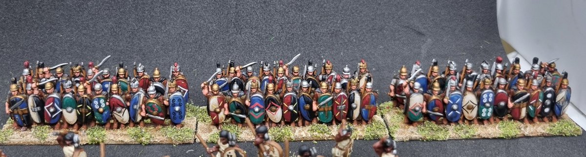 dice_go_bad's tweet photo. Finished some Iberian Scutarri and Numidian javelin armed skirmishes. https://t.co/tI7lNN1fOu