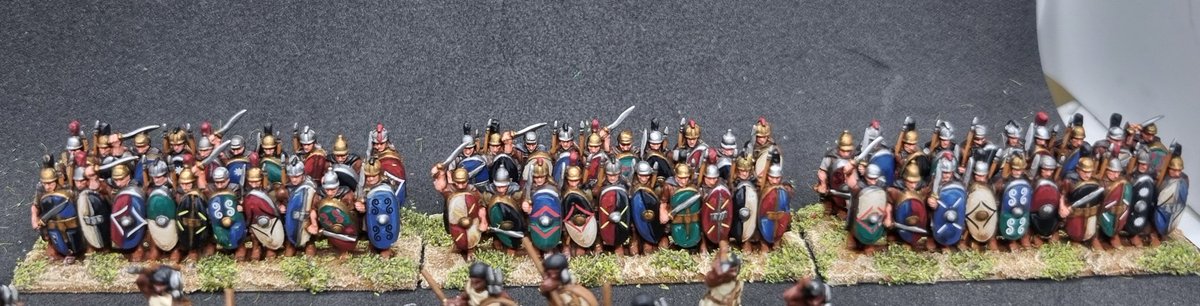dice_go_bad's tweet photo. Finished some Iberian Scutarri and Numidian javelin armed skirmishes. https://t.co/tI7lNN1fOu