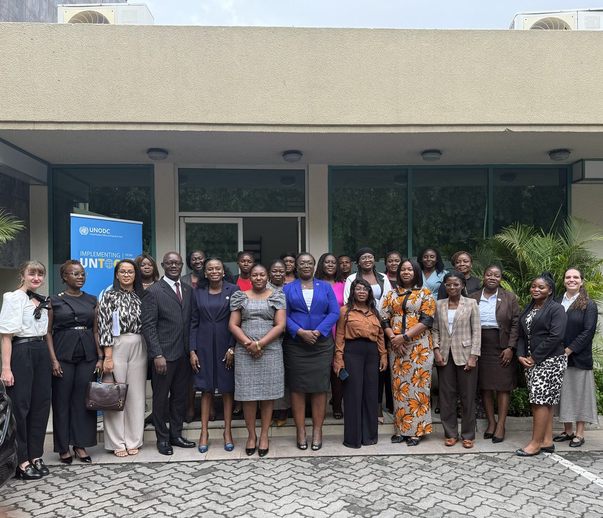 Today we hosted the first National Meeting for the Network of Women in Law and Policy against Organized Crime in Ghana. 

To think that just last year we were organising our first regional event and we are now contributing to the development of national OC strategies!