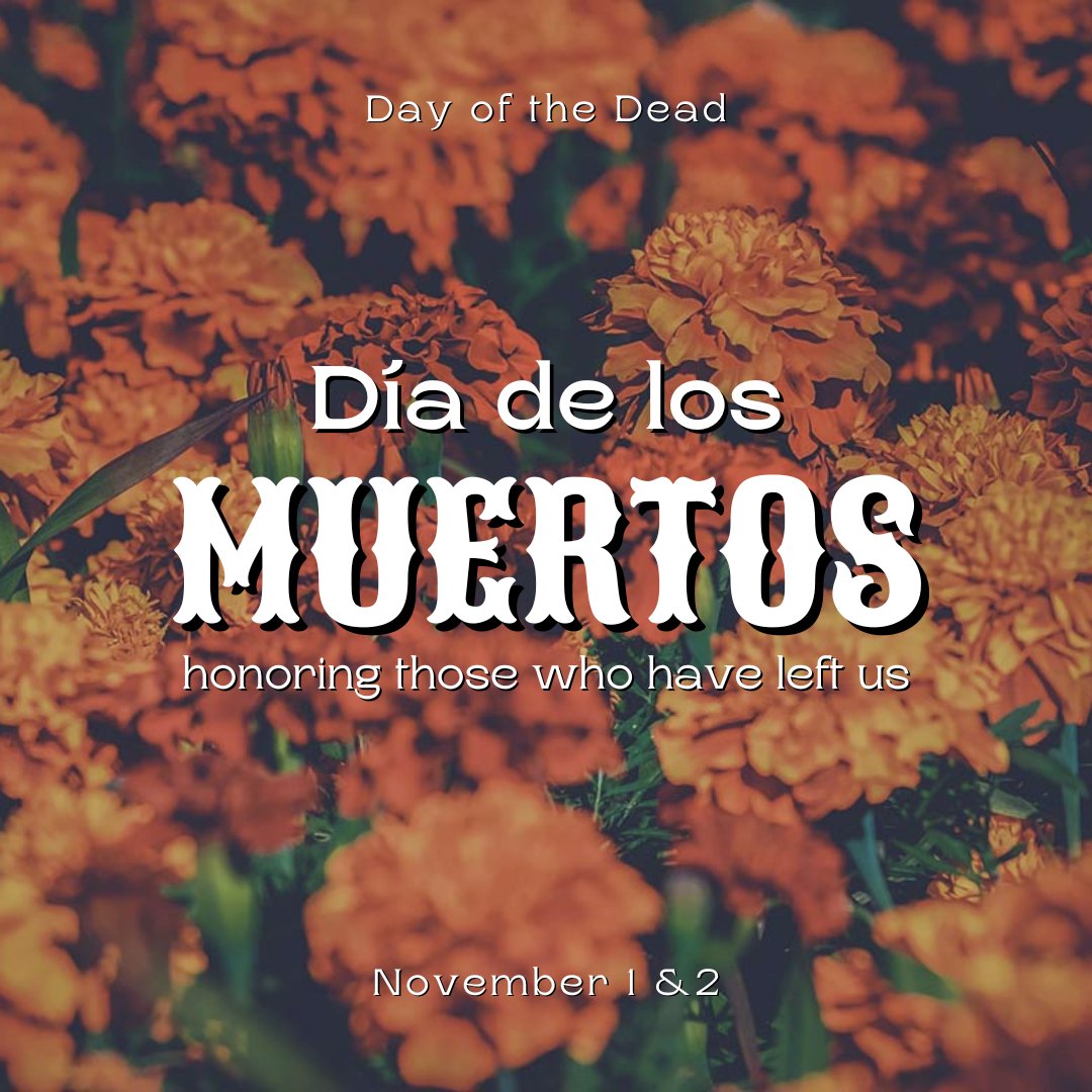 Día de los Muertos (also known as Day of the Dead or All Souls' Day) is a traditional Mexican Catholic holiday remembering loved ones who have passed away. The celebration lasts two days and is rich with symbolism, traditions, food, and family. #diadelosmuertos